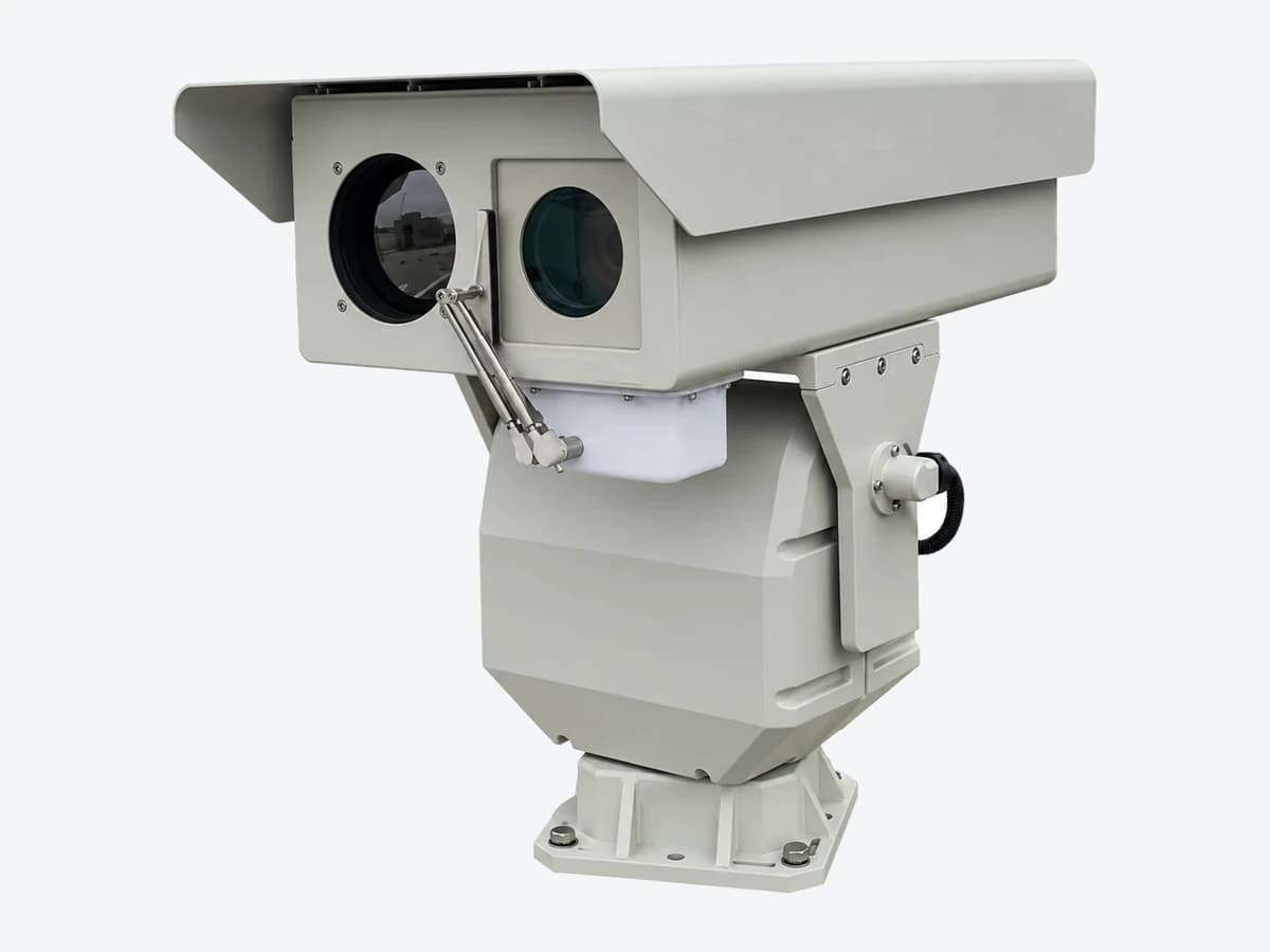 Мультисенсорный PTZ-тепловизор 384×288 дальнего действия