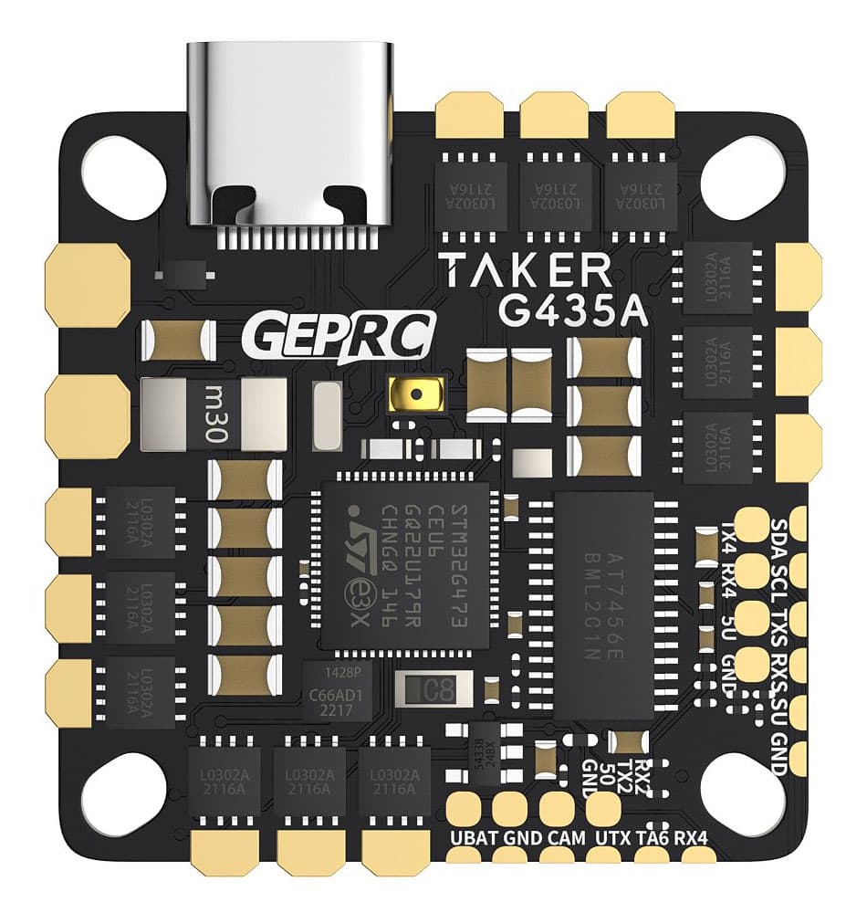 Полётный контроллер GEPRC GEP-TAKER G4 35A AIO Полётный контроллер GEPRC GEP-TAKER G4 35A AIO