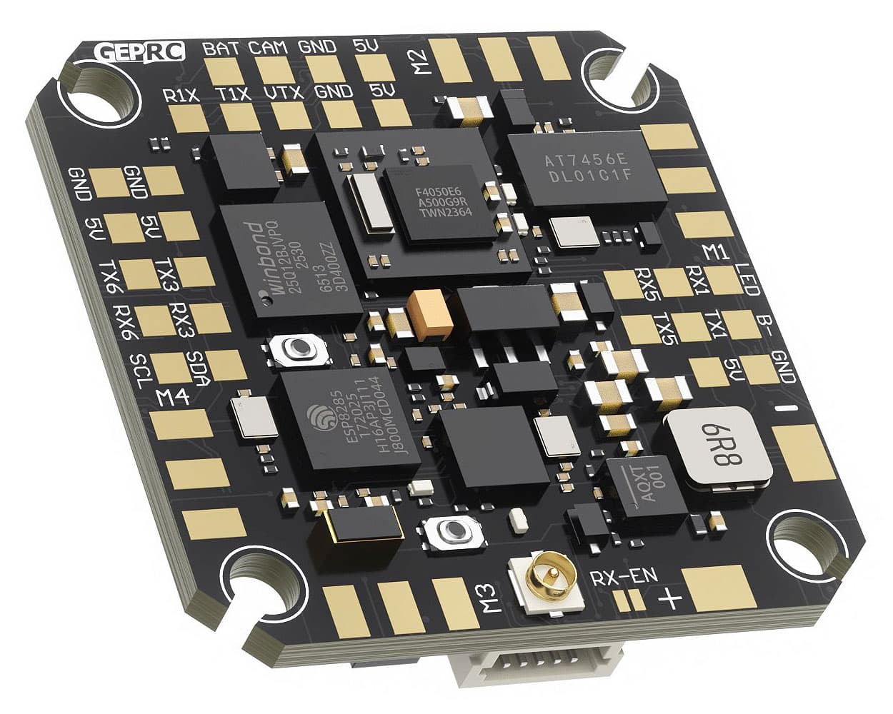 Полётный контроллер GEPRC TAKER F405 20A AIO (ELRS 2,4 ГГц) Полётный контроллер GEPRC TAKER F405 20A AIO (ELRS 2,4 ГГц)