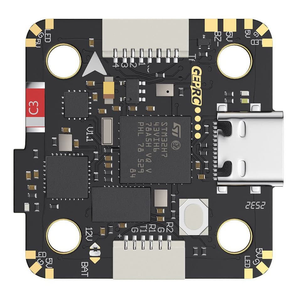 Полётный контроллер GEPRC TAKER H743 MINI Полётный контроллер GEPRC TAKER H743 MINI
