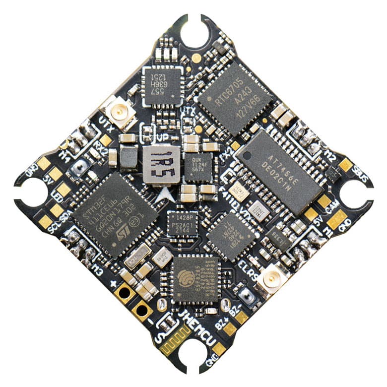 Полётный контроллер JHEMCU F411ELVTX 1-2S 12A ELRS AIO Полётный контроллер JHEMCU F411ELVTX 1-2S 12A ELRS AIO