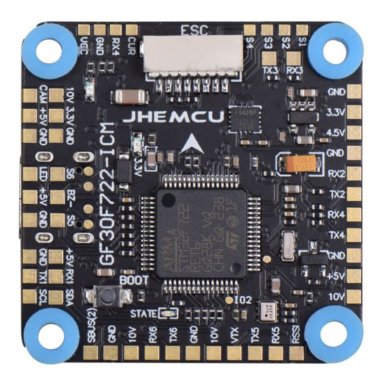 Полётный контроллер JHEMCU GF30F722-ICM Полётный контроллер JHEMCU GF30F722-ICM