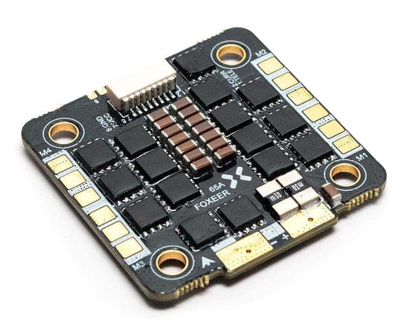 Регулятор оборотов Foxeer Reaper F4 128K 65A AM32 4в1 3-8S ESC Регулятор оборотов Foxeer Reaper F4 128K 65A AM32 4в1 3-8S ESC