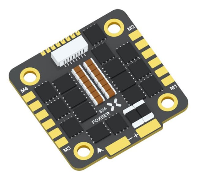Регулятор оборотов Foxeer Reaper F4 128K 65A BL32 4в1 9-40В ESC 30,5x30,5 M3 Регулятор оборотов Foxeer Reaper F4 128K 65A BL32 4в1 9-40В ESC 30,5x30,5 M3