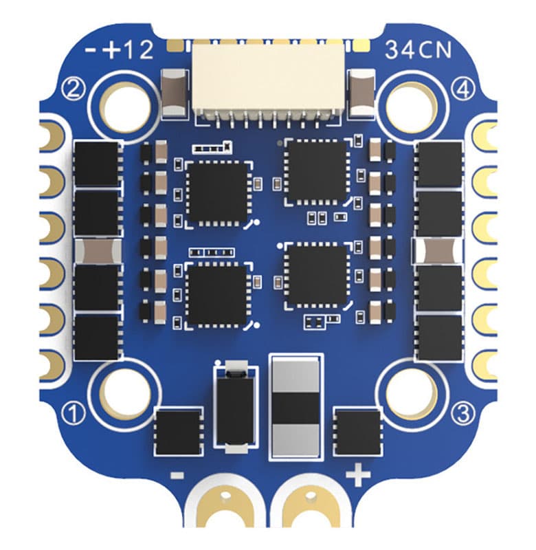 Регулятор оборотов SpeedyBee BLHeli_S 35A Mini 4в1 20x20 Регулятор оборотов SpeedyBee BLHeli_S 35A Mini 4в1 20x20