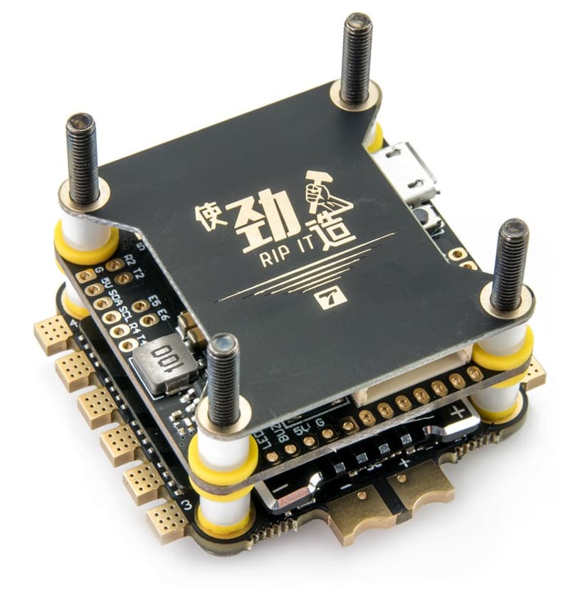 Стек T-MOTOR F7+F55A PROII 4в1 ESC STACK HD для DJI FPV Стек T-MOTOR F7+F55A PROII 4в1 ESC STACK HD для DJI FPV