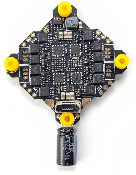 Полётный контроллер DarwinFPV ELRS2.0 F411 15A Bluejay AIO
